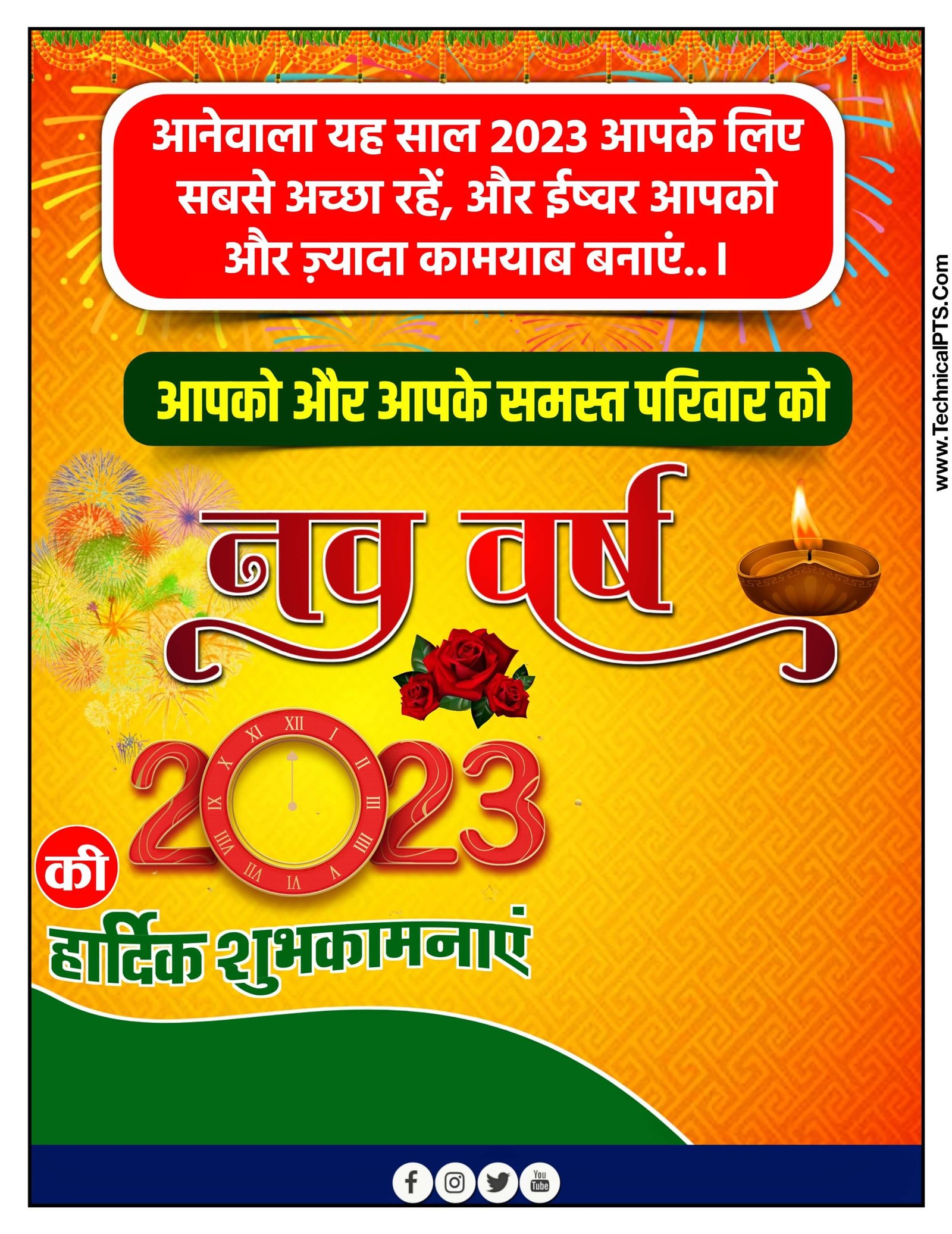 Happy New Year banner 2023| Happy New Year banner poster 2023| naya sal poster 2023| happy new year plp file download 